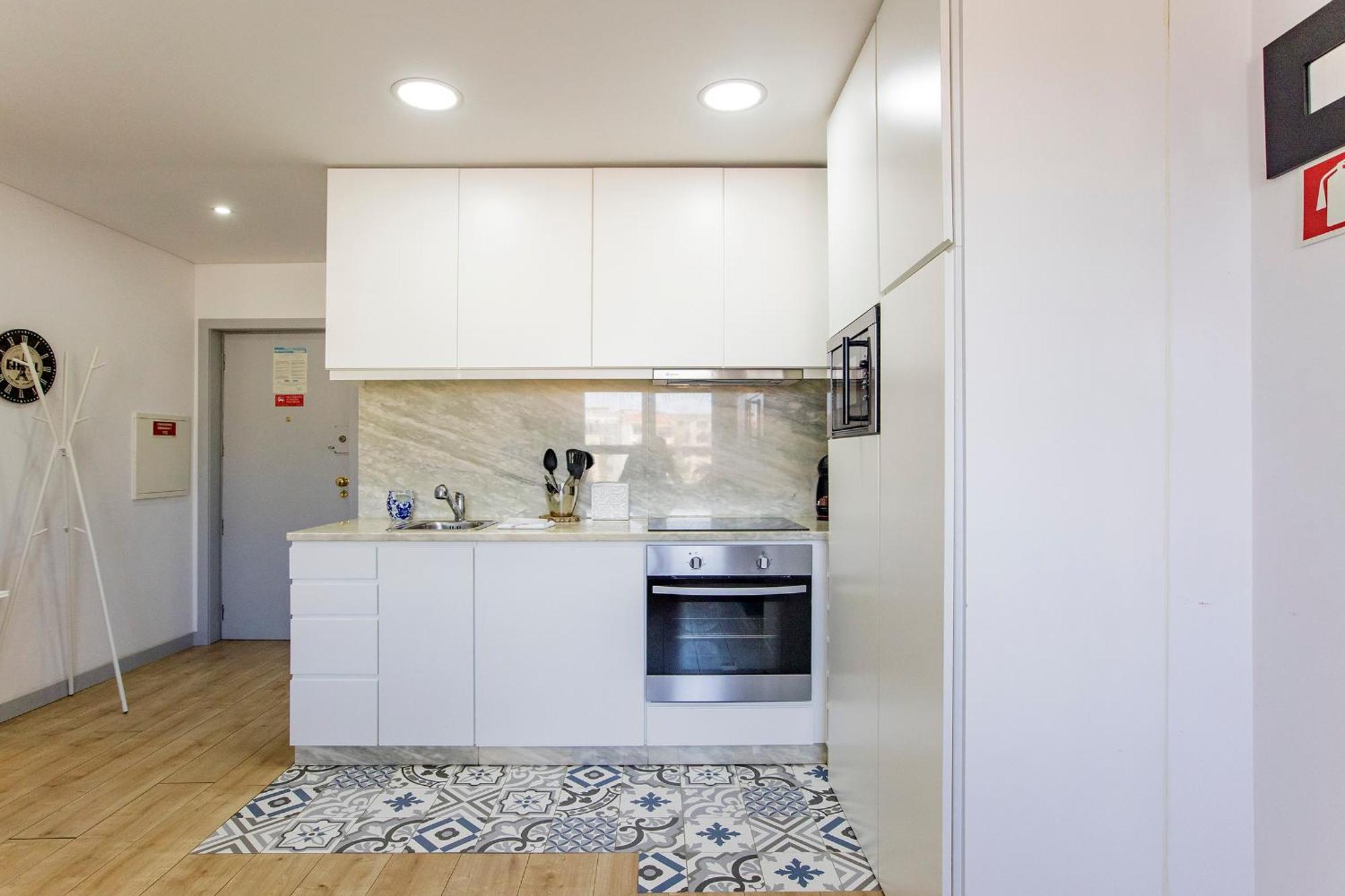 1Br Flat In Trindade W/ Ac By Metro Station Apartment Porto Luaran gambar